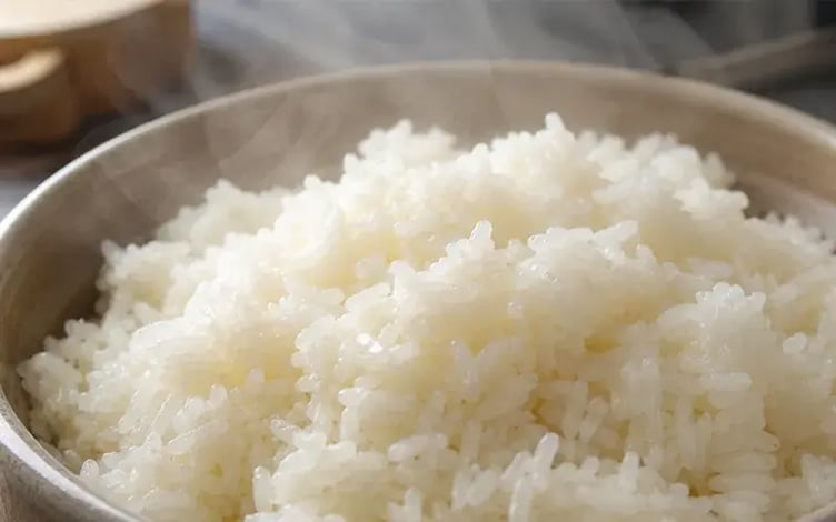 fresh made rice