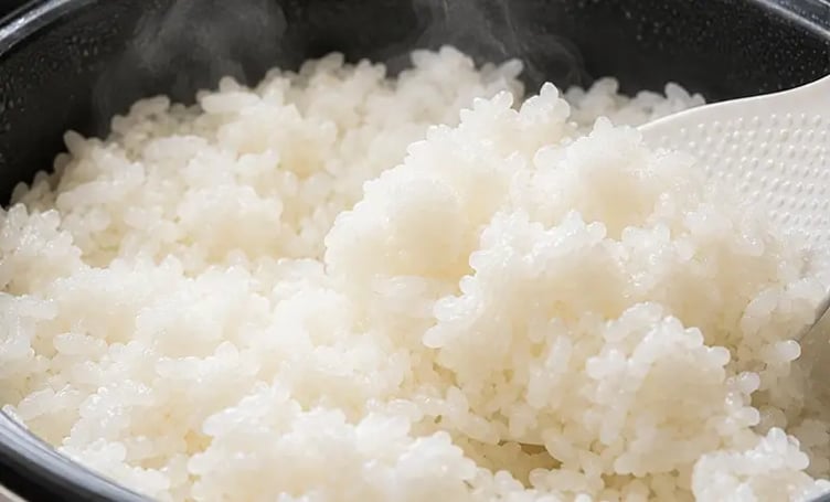moisture in rice